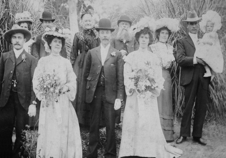 Photo of Alfred Steatham's wedding